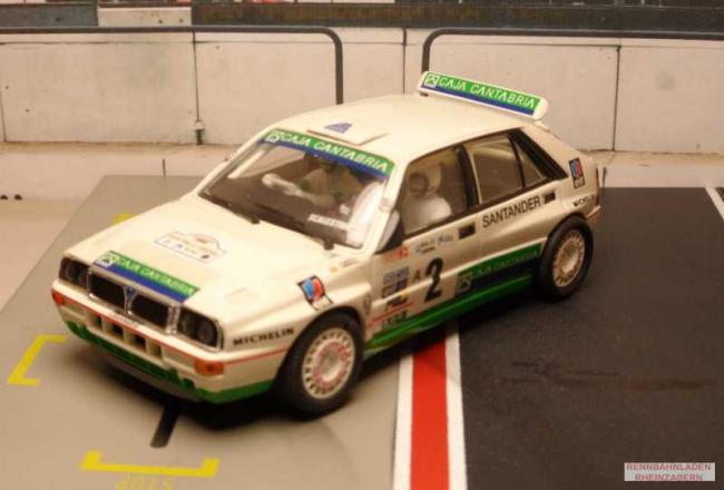 Lancia Delta Integrale #2 Rall.i Osona 1992 J.Puras SCX 1:32  Colección Altaya  Neu unbenutzt, ohne Box