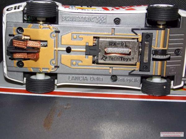 Lancia Delta Integrale #18 CHARRO Rally Costa Brava 1992 J.Puras SCX 1:32  Colección Altaya 