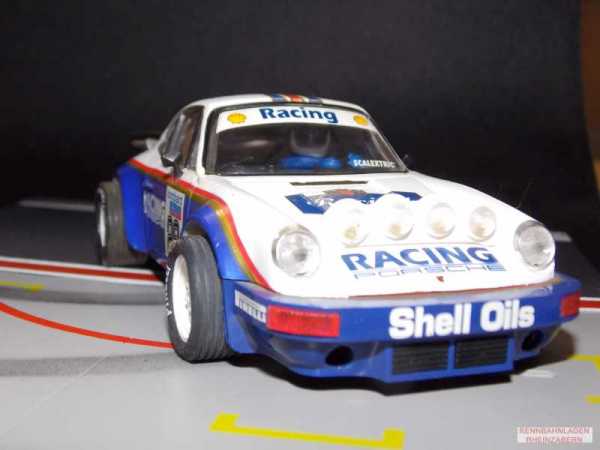 Porsche 911 SC RS al-Hajri/Spiller 1984 Lombard RAC rally SCX Colección Altaya ohne Box