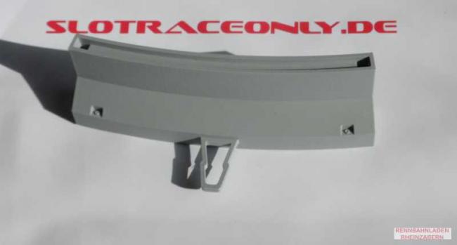 Begrenzungsmauer für Randstreifen innen Kurve 4 grau 3D print 1 Stück