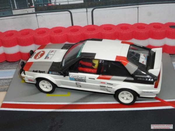 AUDI QUATTRO S1 1° RAC RALLY LOMBARD - SCOTLAND 1981  AUDI SPORT TEAM  #5  HANNU MIKKOLA / ARNE HERTZ Modell selten NEU UNBENUTZT- ohne Box