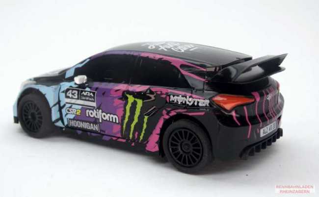 Hyundai i-20 WRC - 100 Acres Wood mit Licht SCX Compact 1:43 SCXC10465