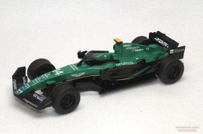 Formel 1 Modell #14 grün ähnlich Aston Martin Fernando Alonso