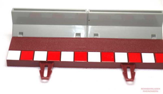 Fahrbahnverbreiterung mit Begrenzungsmauer Gerade 180mm 4 Stück Bisterpackung