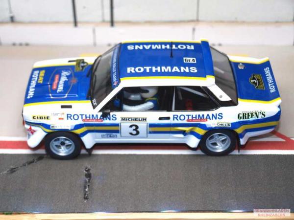 Fiat 131 Abarth #3 Rally Talavera 1982 de Sousa Sancho Pablo /  García Sánchez Pedro  Rothmans Rally Team SCX Classic 1:32