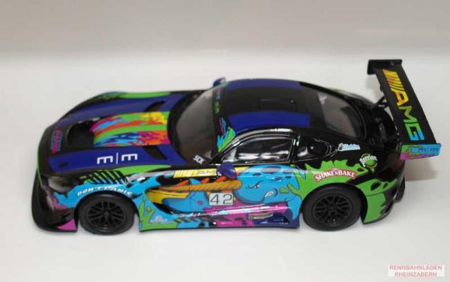 Mercedes AMG GT3 NASA Utah 6-Hour endurance race 2021 at Utah Motorsports Campus.SCX Classic 1:32 SCXU10558