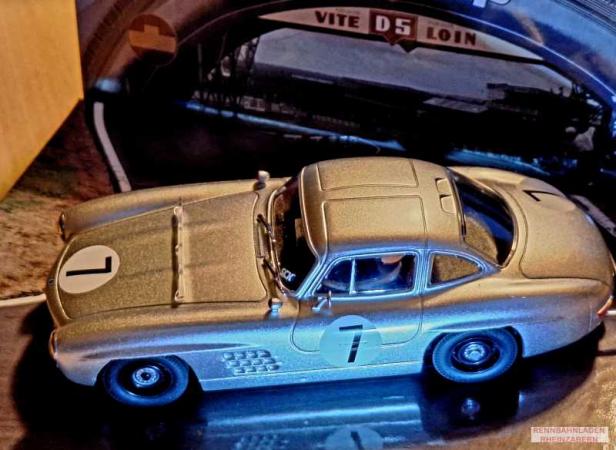 Mercedes-Benz 300 SL Coupe #7 P. Metternich/W. von Einsiedel 24h Le Mans 1956 SCXU10568 limitiertes Sondermodell in Präsentations Box