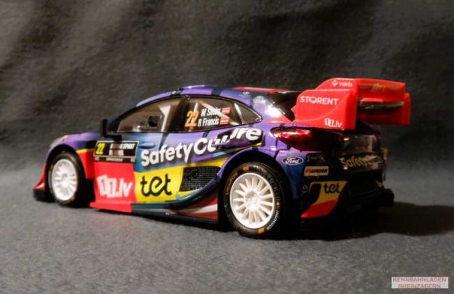Ford Puma WRC Rally #22 Martins Sesks/Francis Renars drive in 2025