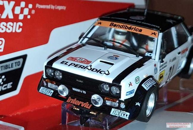 Fiat 131 Abarth #31 Rallye Rally Monte Carlo 1979 Salvador Servia SCX Classic 1:32