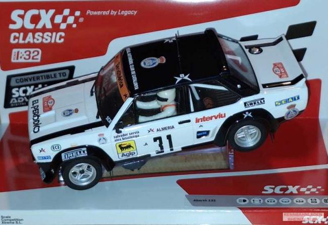 Fiat 131 Abarth #31 Rallye Rally Monte Carlo 1979 Salvador Servia SCX Classic 1:32