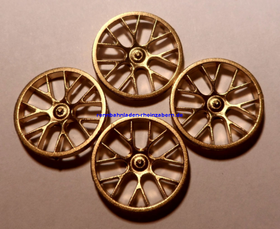 Felgeneinsatz 19,1 mm BBS GT3 (Satz vo. + hi.) gold