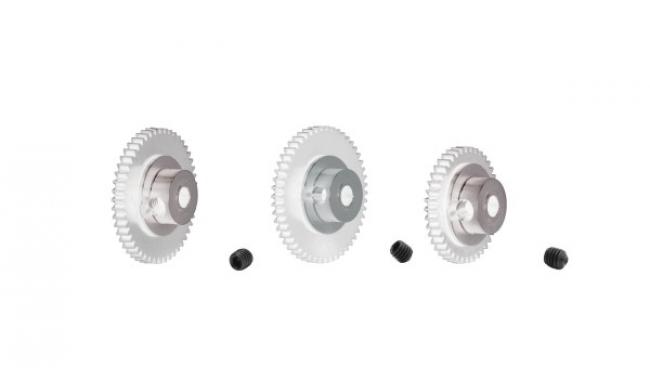 Spurzahnräder Racing NC 37Z M50 für Ø3mm Achse Plastik/Alunabe m.Schrauben