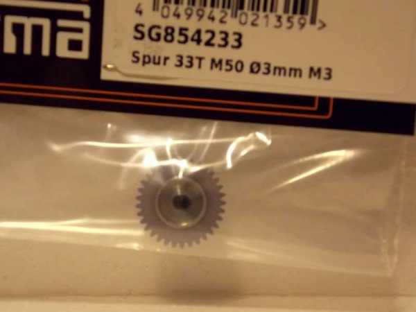 anglewinder spur gear 33t for 3mm axle SIGMA