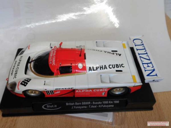 British Barn BB90R No. 88 Toyota  1000KM Suzuka Analog im Maßstb 1:32 Slot.It CA19F
