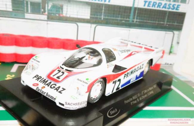Porsche 962C LH, #72, 2.Platz Le Mans 1987  J Lässig P Yver B. de Dryver Slot.it 1:32 CA34E