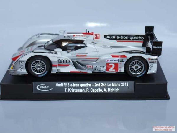Audi R18 e-tron #2  24h Le Mans 2012 4x4 Slot.it 1:32
