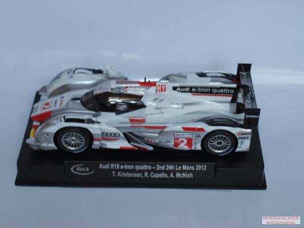 Audi R18 e-tron #2  24h Le Mans 2012 4x4 Slot.it 1:32