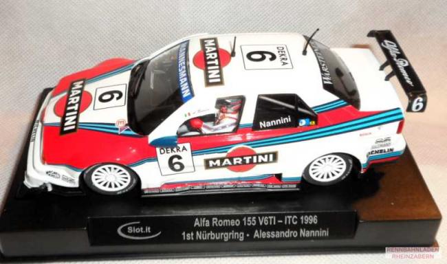 Alfa Romeo 155 V6 TI #6 Martini Driver Nanini Nürburgring 1996