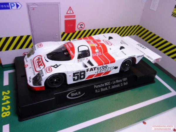 Porsche 962 C Joest Porsche Racing 7.Pl 24h Le mans 1991 #58 Driven by: Stuck / Bell / Jelinski CA52A   Lieferbar ab 5.05.2023
