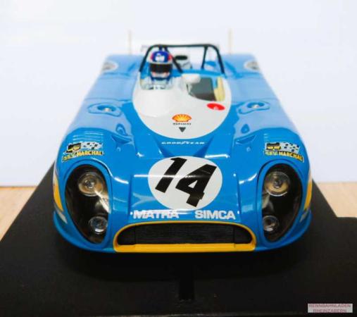Matra Simca MS670B No. 14 12h Le Mans 1973 Wollek - Dapallier Slot.it 1:32 SICA67A