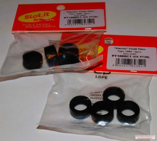 Reifen Ø16,5x8mm dwg 1088 Vollgummi Slicks C1