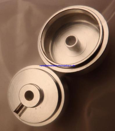 Felgen Alu 17,3x8,2 mm Bund 1,5mm Aluminium für Achse 2,38mm