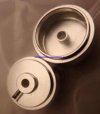 Felgen Alu 17,3x8,2 mm Bund 1,5mm Aluminium für Achse 2,38mm