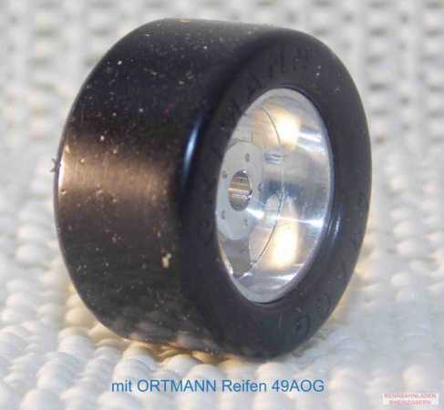 Alu-Felgen 5-Speichen 15.8mm x 10mm für Achse 2,38mm