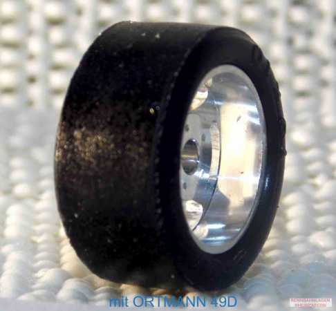 Alu-Felgen 5-Speichen 15.8mm x 10mm für Achse 2,38mm