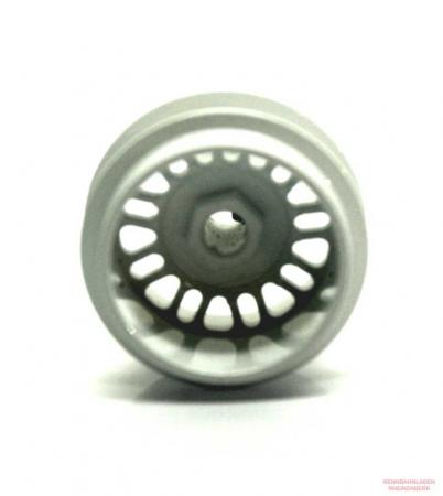 Alu-Felgen Tiefbett 9x2 (BBS) Speichen 15.9 x 8.5mm weiss für Achse 2,38mm