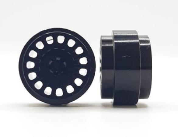 Alu-Felgen OZ-Design 15.8mm x 8,5mm schwarz Black für Achse 2,38mm STAFFS337
