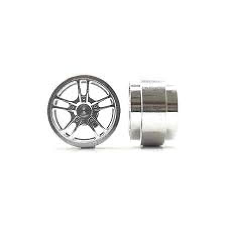 5 Doppelspeichen Design Alu Felgen Ø 15,8mm x 10mm für Achse 2,38mm STAFFS359