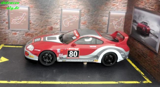Toyota Supra #80 Chris Dawkins and Kevin Clark 2003 British GT Championship Scalextric 1:32 C4656