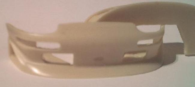Frontspoiler fürTamiya 911GT2 97 Ersatzreil für Tamiya Bausatz