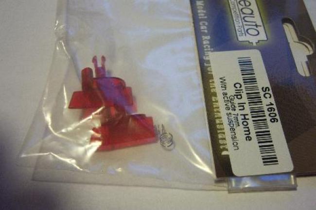Leitkiel Clip-In S f.Ø3,8mm Nylon m.7mm Kieltiefe u.Federung