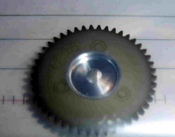 Spurzahnrad 46 Z Schwarz