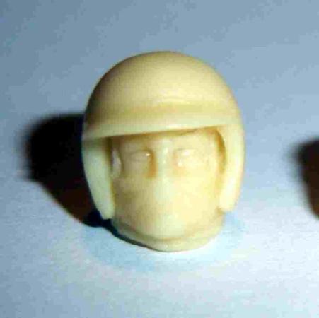 Fahrerkopf "Classic" mit Jethelm und Mundschutz 1:24