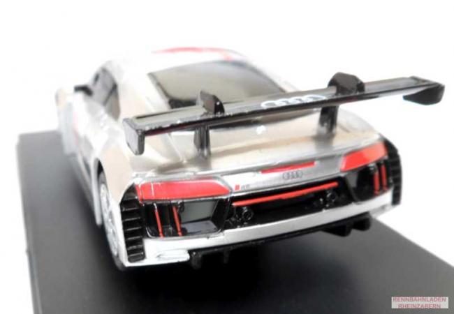 Audi R8 LMS #1 Audi Sport silber Slot-Car im Maßstab 1:43
