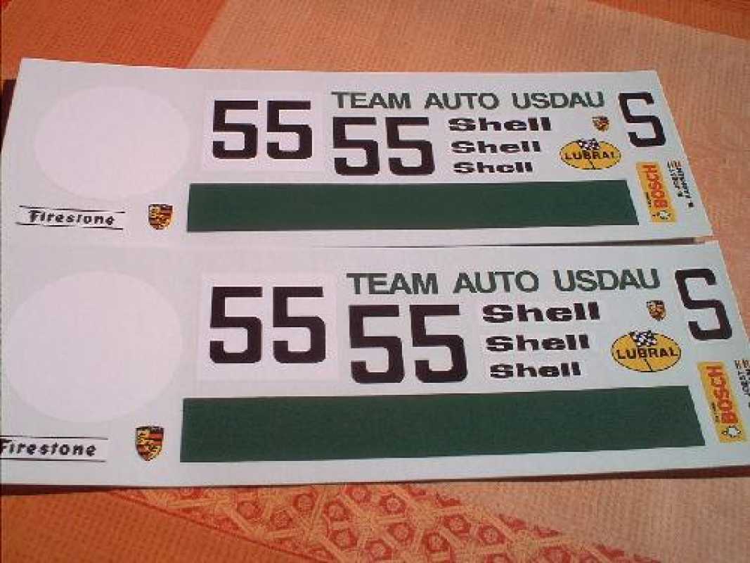 Porsche 917 K Decal Set Team: Auto Usdau  Fahrer Khausen / Jöst Decal 1:24