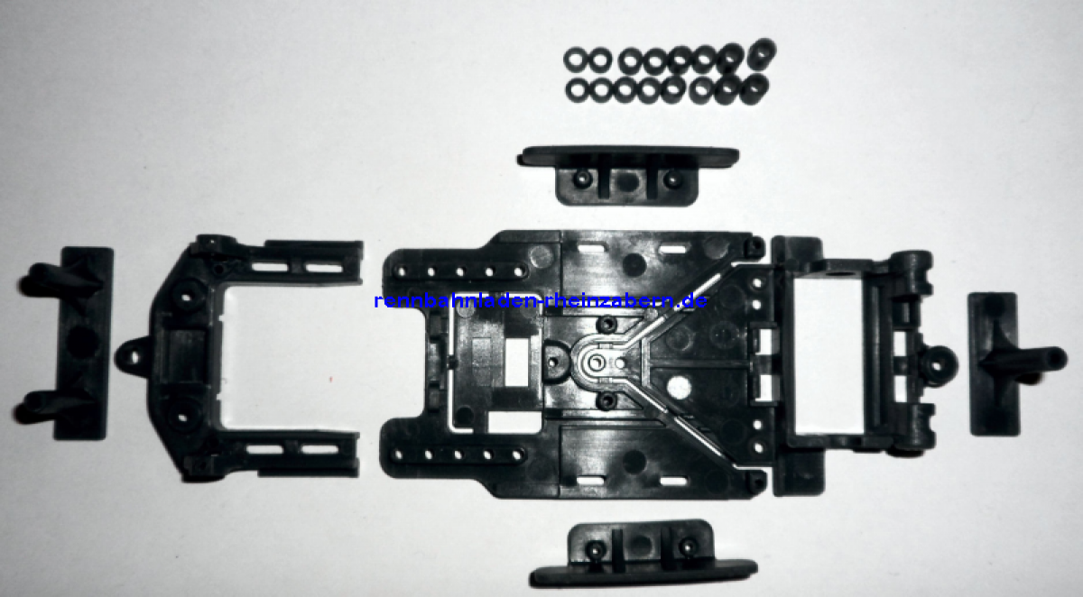 1:24 Fahrwerk HS-Sidewinder inkl.Universal-Karosseriehalter