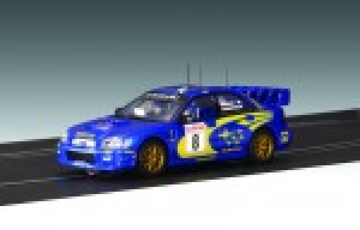SUBARU Impreza WRC#8 1.Rally de France  2003 Makinen/Lindstrom