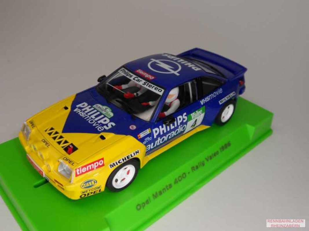 Opel Manta 400 Gruppe B Rallye Valeo 1986 Philips Autoradio Benny Fernandez / López Orozco José  AV51514