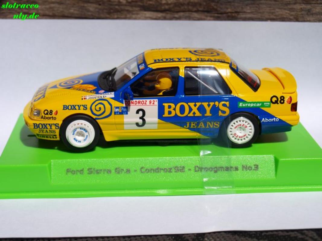 Ford Sierra RS Cosworth 4x4 Group A #3 Rallye du Condroz 1992 Boxy's Jeans AV52505