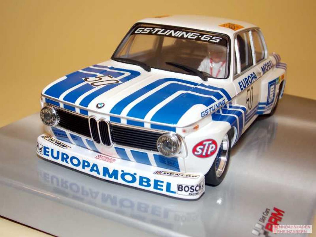 BMW 2002 Gr.2 TEAM EUROPA MOBEL # 50 DRM 1974 J.Obermoser  Edition  1:24 Versandkostenfrei (nur D)