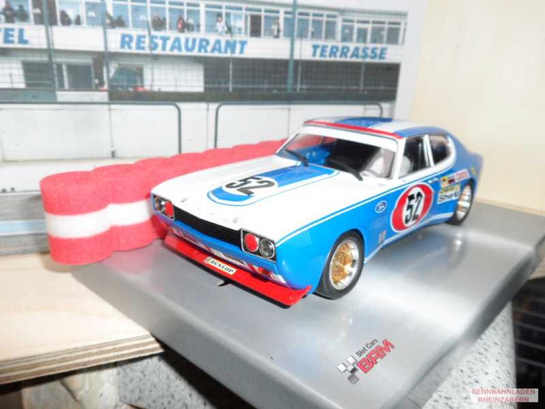 FORD CAPRI MK1 RS2600  # 52 24h Le Mans 1972 D.Glemser / A. Soler-Roig1:24 Versandkostenfrei (nur D) BRM186