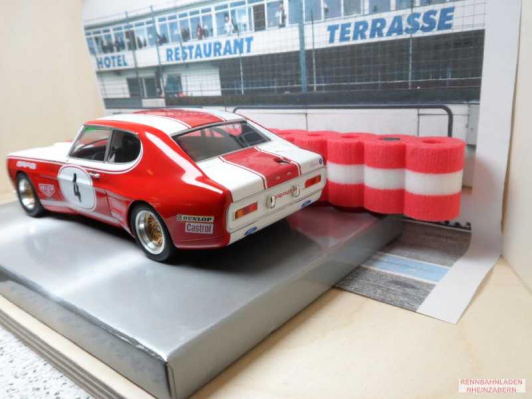 FORD CAPRI MK1 RS2600  # 4 Nürburgring 1973 1:24 Versandkostenfrei (nur D) BRM189