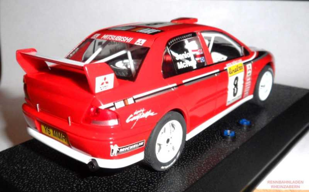 Mitsubishi Lancer EVO7 #8 Rally Monte Carlo 2002 McRae/Senior SCALEXTRIC  sehr rar!