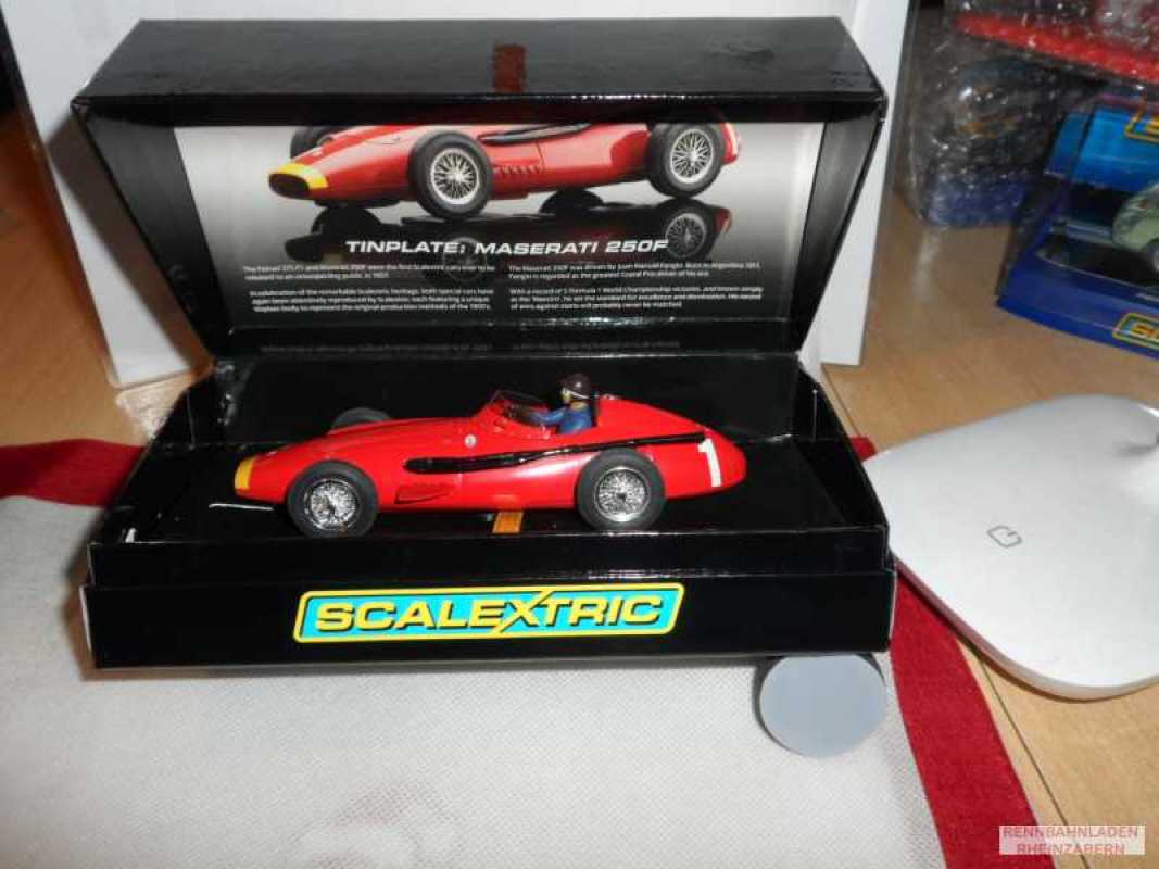 Maserati 250F Tinplate Collectrion very rare Scalextric C2929A 1:32 