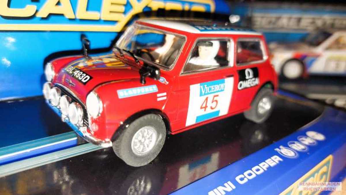 Morris Mini Cooper S Mk 1 1275 1.000 Lakes Rally 1966 Winner Timo Makinen / Pekka Keskitalo sehr selten