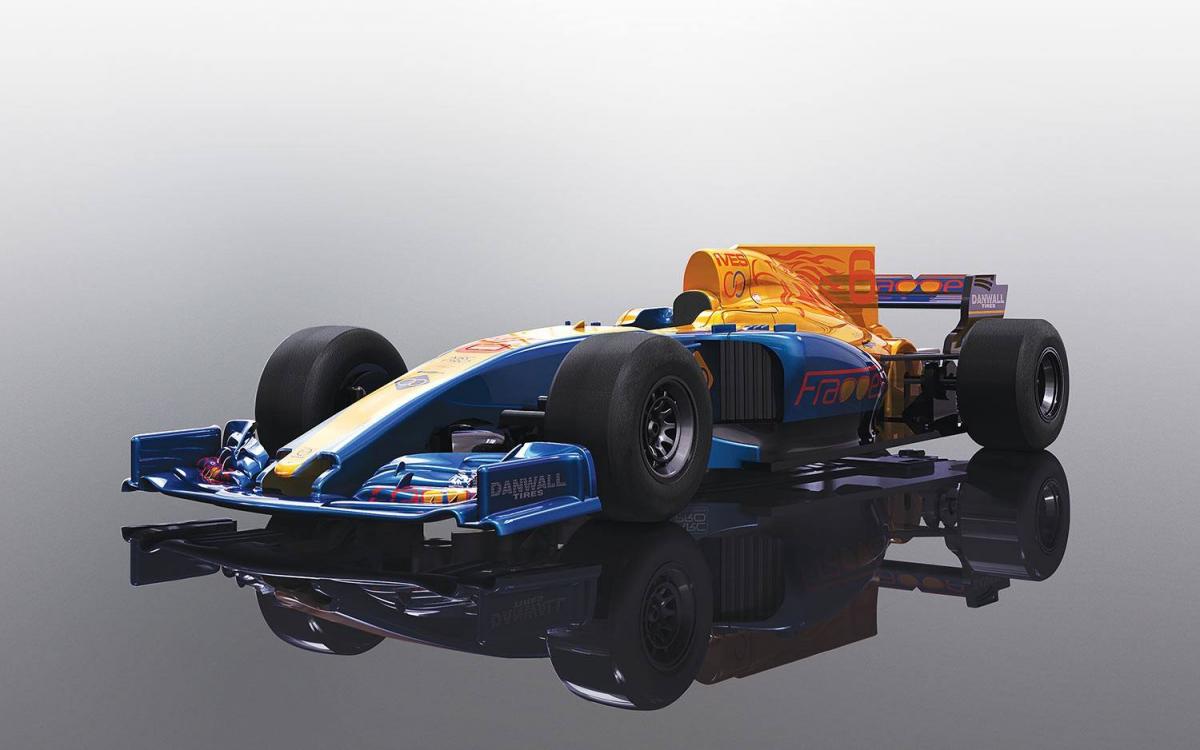 Blue Wings F1 Car